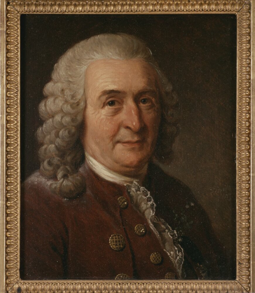 Karl von LinnÃ©, by Johan Gustaf Sandberg